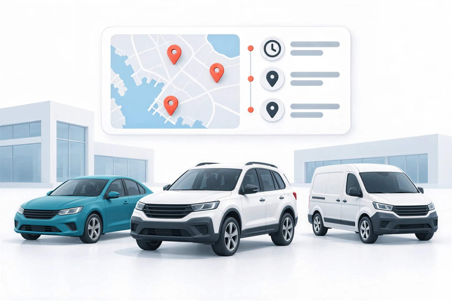 01 · Independent vehicle tracking for your fleet