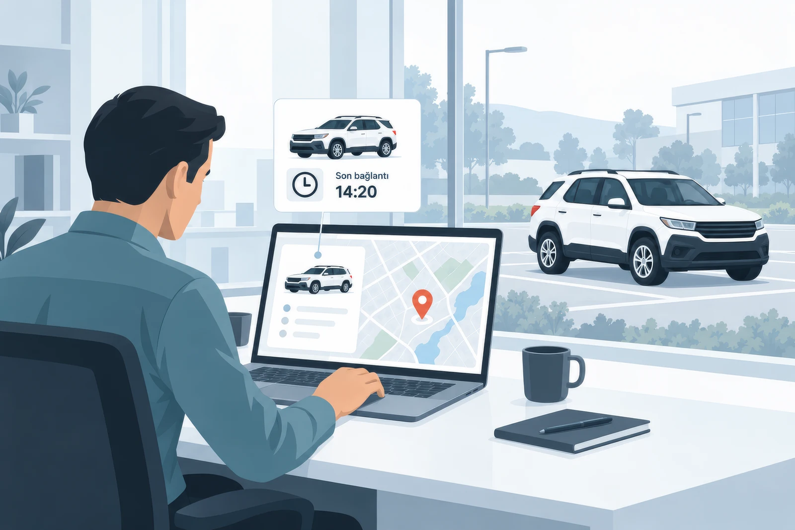 Scheduled and event-based data transmission with the latest location record
